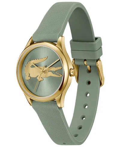 Lacoste Crocodelle Silicone Watch - One Size In Green