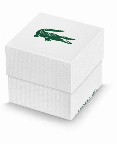 Lacoste Crocodelle Silicone Watch - One Size In Green