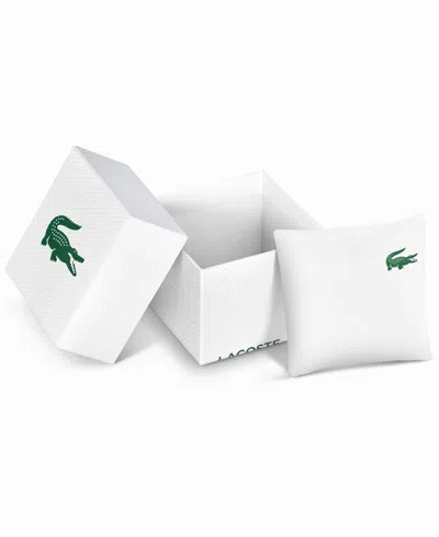 Lacoste Crocodelle Silicone Watch - One Size In Green