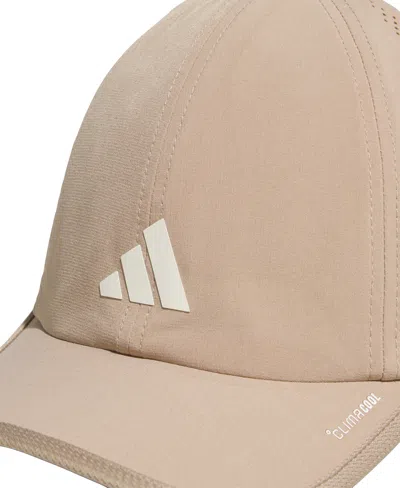 Adidas Originals Women's Superlite 3 Stripe Adjustable Hat In Brown