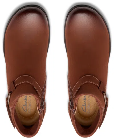 Clarks Collection Women's Carleigh Drift Wedge Booties In Multi