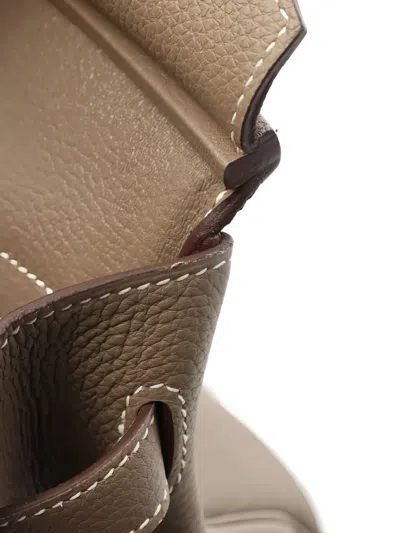 Pre-owned Hermes 2020 Birkin 30 Togo Leather Handbag In Neutral