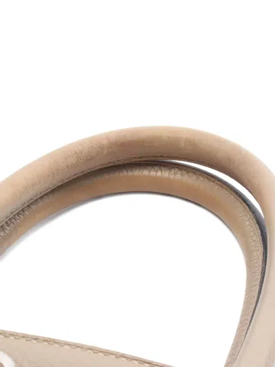 Pre-owned Hermes Birkin 35 Handbag In Neutral