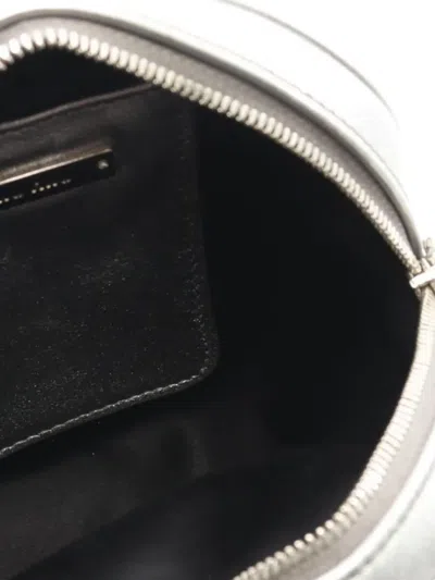 Pre-owned Miu Miu 2010s Matelassé-effect Shoulder Bag In Silver