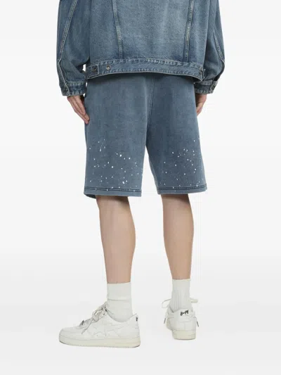 Alpha Industries Denim Shorts In Blue