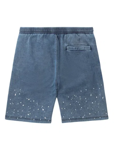 Alpha Industries Denim Shorts In Blue