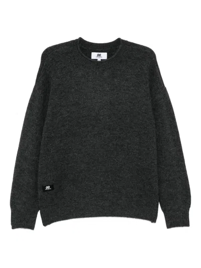 Chocoolate Logo-patch Jumper In Gray