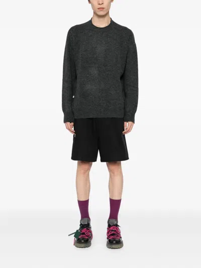 Chocoolate Logo-patch Jumper In Gray