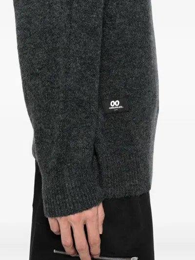 Chocoolate Logo-patch Jumper In Gray