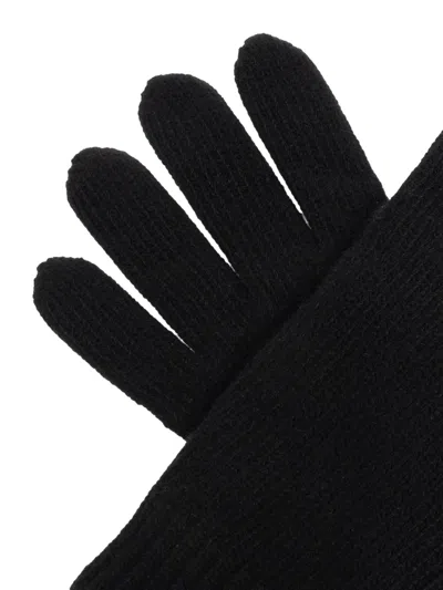 Vivienne Westwood Cashmere Gloves In Black