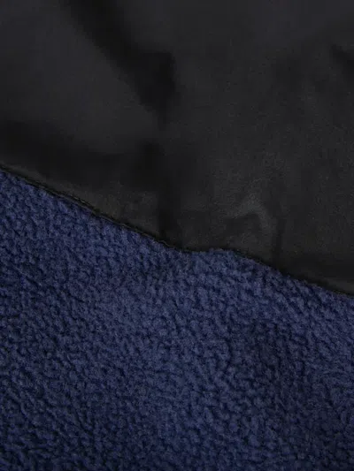 The North Face Logo Vertical Collar Grab Velvet Casual Jacket In Black