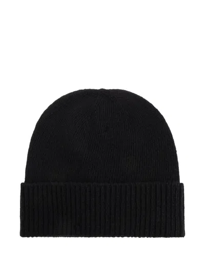 Vivienne Westwood Unisex Black Wool Sporty Beanie Hat