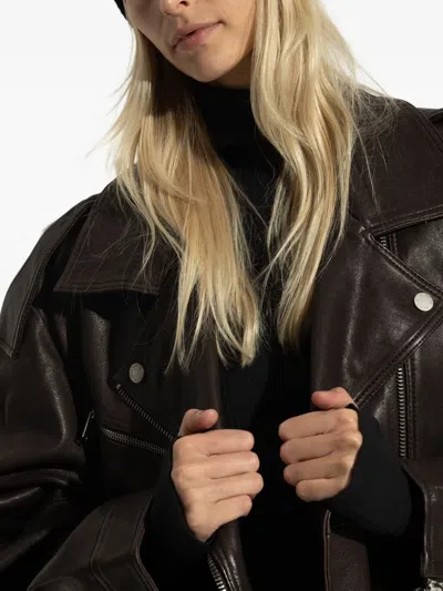 Vivienne Westwood Unisex Black Wool Sporty Beanie Hat