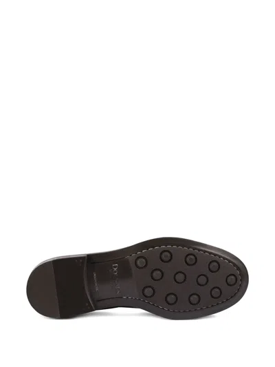 Doucal's Penny-slot Leather Loafers In Brown