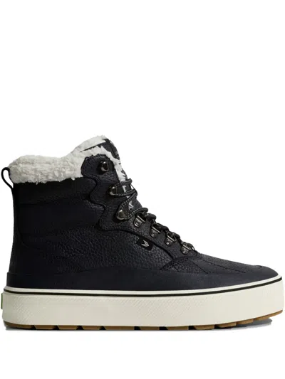 Cariuma Ibira Lace-up Shearling-lined Boots In Black