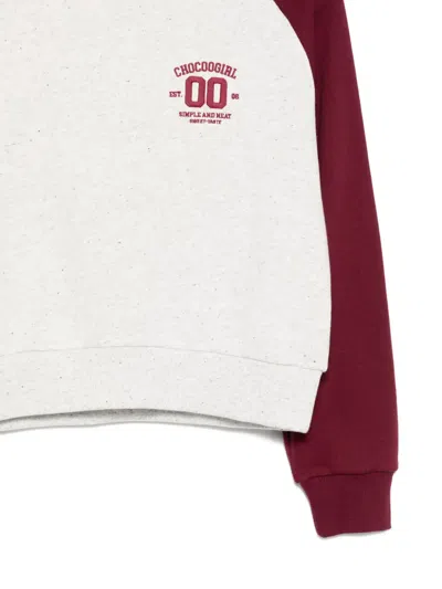Chocoolate Logo-embroidered Sweatshirt In Multi