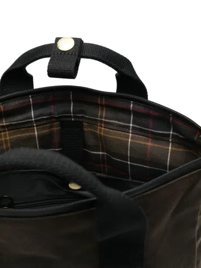 Barbour Versatile Backpack Featuring Adjustable Straps In Green