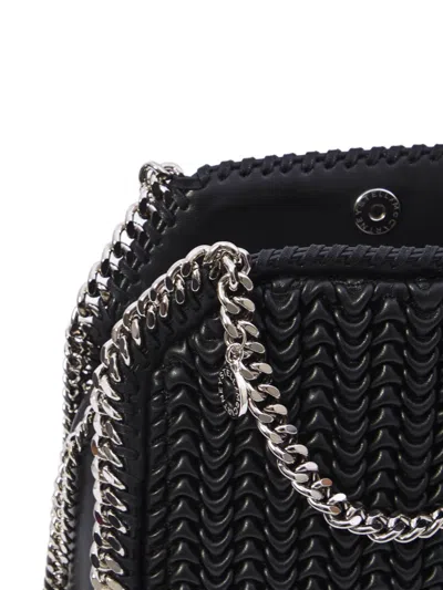Stella Mccartney Mini Falabella Tote Bag In Black