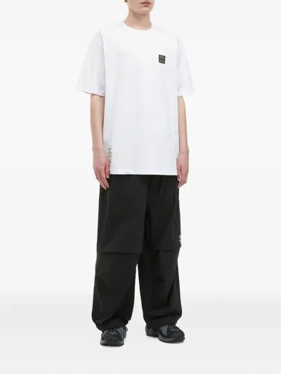 Alpha Industries Layered Drawstring Trousers In Black