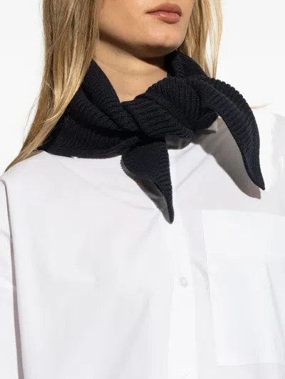 Studio Nicholson Pythagoras Scarf In Blue