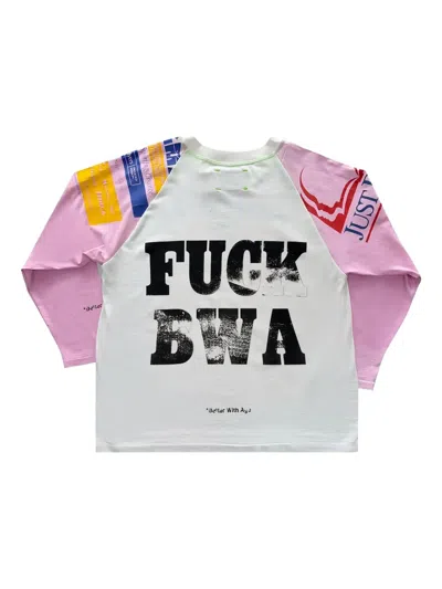 Better With Age Sexplosive Raglan Tee In Multi
