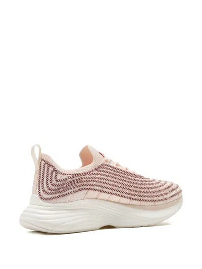 Apl Athletic Propulsion Labs Athletic Propulsion Labs Techloom Zipline Knitted Sneakers In Pink
