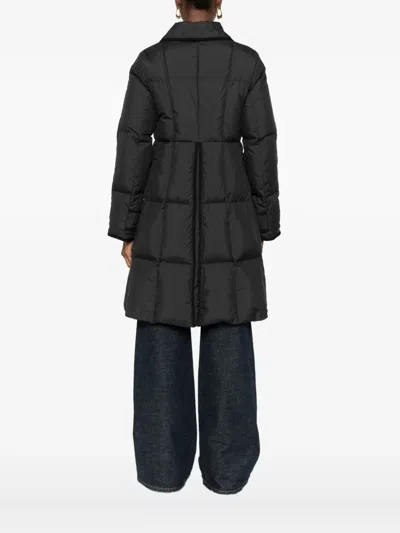 Moncler Achard Quilted Shell Down Coat In Black