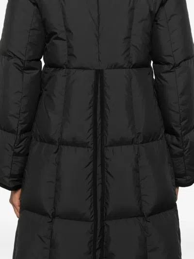 Moncler Achard Quilted Shell Down Coat In Black