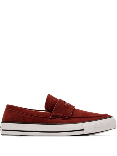 Converse Chuck Taylor All Star Loafers In Red