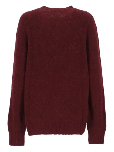 Oliver Lattughi Cashmere Sweater In Red