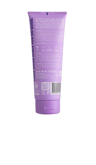 Australian Glow Exfoliator Scrub No Scrubs In Purple