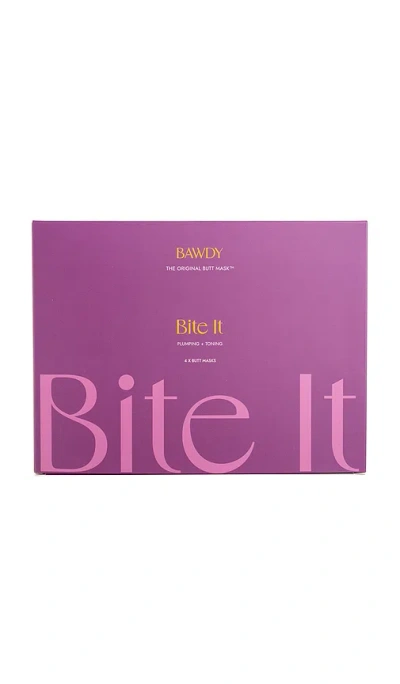 Bawdy Bite It Butt Sheet Mask 4 Pack In Purple