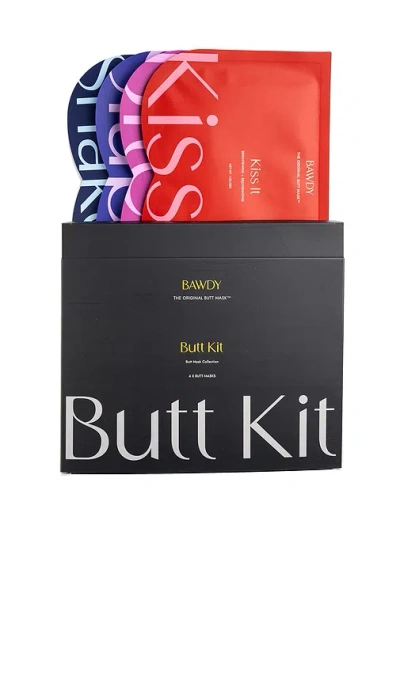 Bawdy Butt Kit Butt Sheet Mask 4 Pack In Multi