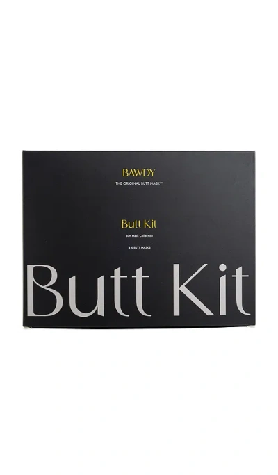 Bawdy Butt Kit Butt Sheet Mask 4 Pack In Multi