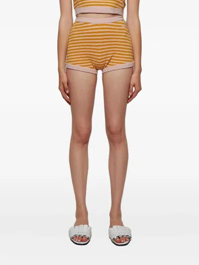 Alexandra Golovanoff Short Cutie Blush And Amber In Brown