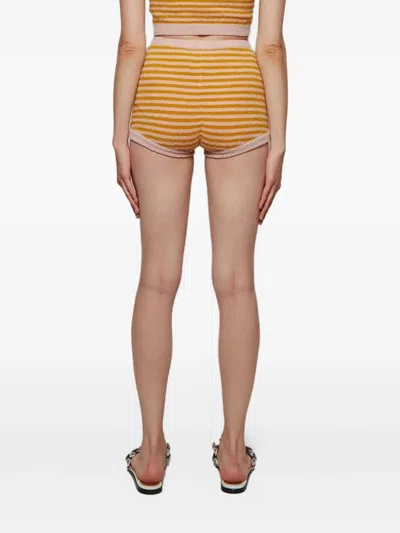 Alexandra Golovanoff Short Cutie Blush And Amber In Brown