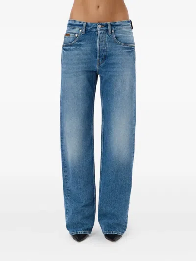 No44 Cotton Jeans In Multi