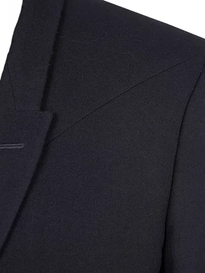 Rick Owens Single-button Wool Jacket In Black