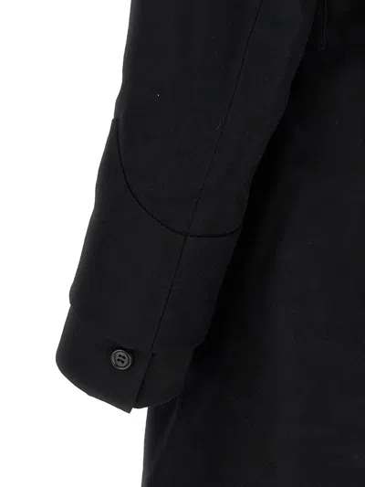 Comme Des Garçons Homme Deux Comme Des Garçons Homme Plus Double Layer Blazer Coat In Black