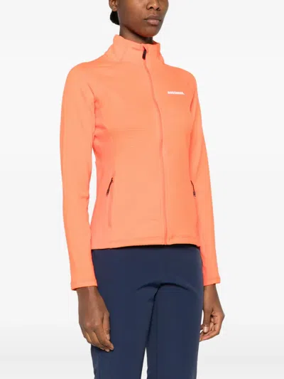 Rossignol Zip-up Fleece Jacket In Orange