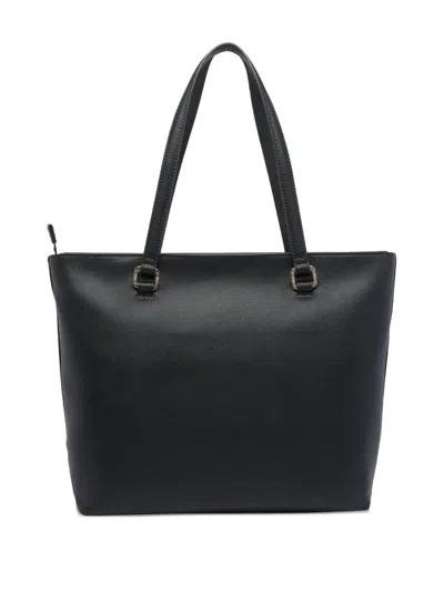 Liu •jo Rectangular Tote Bag Dual Handles In Black