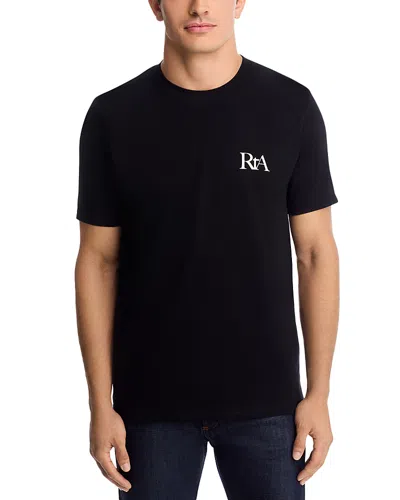 Rta Liam Logo Graphic Tee In Black