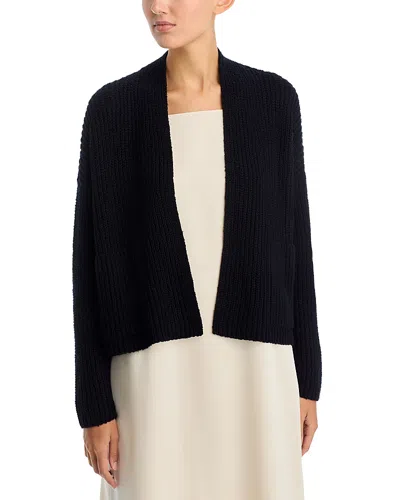 Eileen Fisher Open Front Cardigan Sweater In Blue