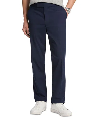 Michael Kors Tech Stretch Woven Pants In Blue