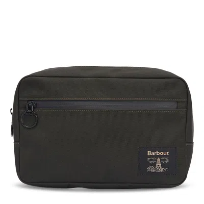 Barbour Field Washbag In Black