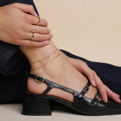 Astrid &amp; Miyu Story Chain Piccadilly Chain Anklet