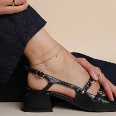 Astrid &amp; Miyu Story Chain Shoreditch Chain Anklet