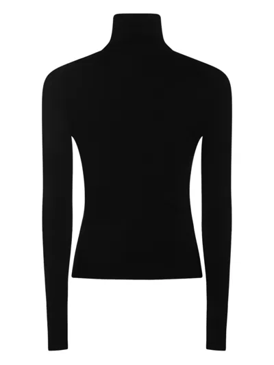 Courrèges Courregès Midnight Blue Wool Sweater In Blue