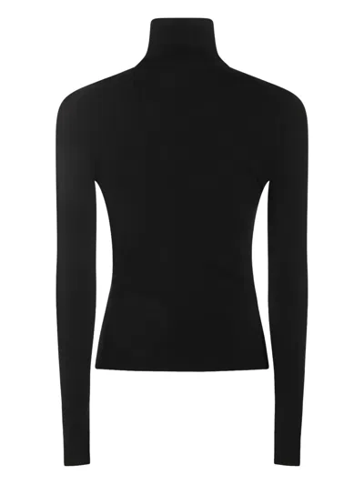 Courrèges Courregès Midnight Blue Wool Sweater In Blue