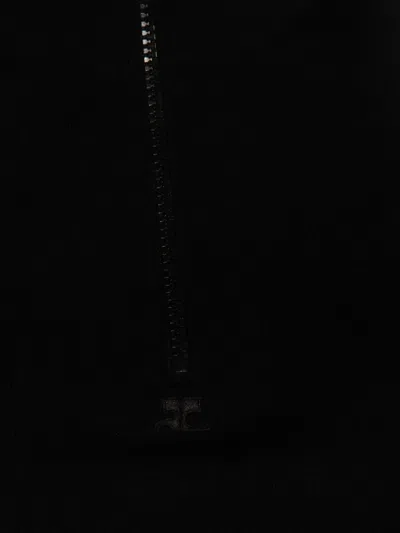 Courrèges Courregès Midnight Blue Wool Sweater In Blue